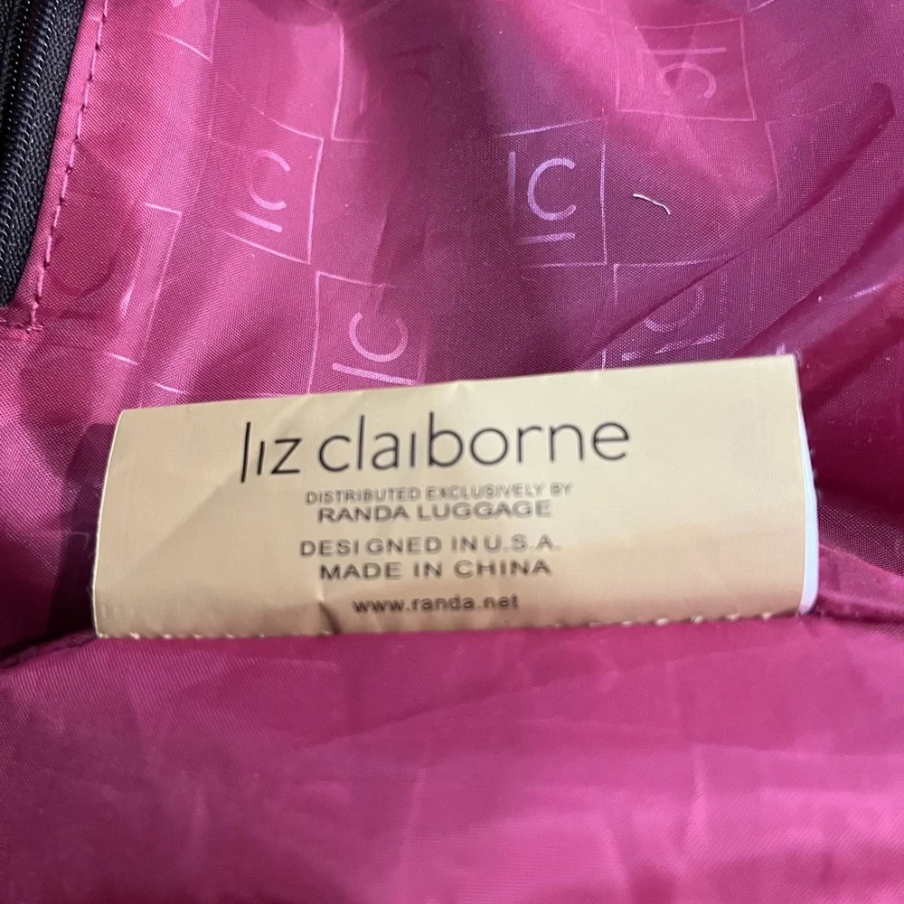 Liz Claiborne Tan and Brown Zebra Print Shoulder Bag - Picture 7 of 7